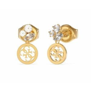 Guess Guess Aranyozott fülbevaló medálokkal Pure Light JUBE02153JWYGT/U kép