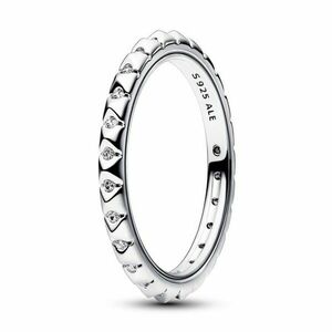 Pandora Pandora Csillogó ezüst gyűrű cirkónium kövekkel Pyramidy Me 192800C01 50 mm kép