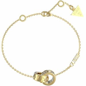 Guess Guess Stílusos aranyozott karkötő 4G Forever JUBB03282JWYG 14, 5 - 18, 5 cm - D kép