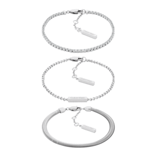 Calvin Klein Calvin Klein Modern acél karkötő szett CK Trio 35000796 kép