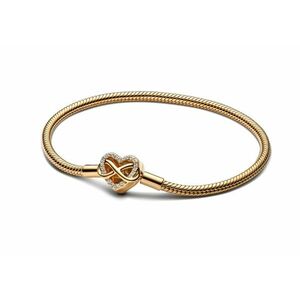 Pandora Pandora Romantikus aranyozott karkötő Szív Shine Moments 563758C01 20 cm kép