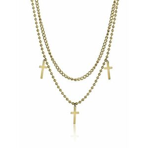 Marc Malone Marc Malone Dupla aranyozott nyaklánc Brooke Gold Necklace MCN23106G kép