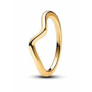 Pandora Pandora Hullámos aranyozott gyűrű Timeless Shine 163095C00 52 mm kép