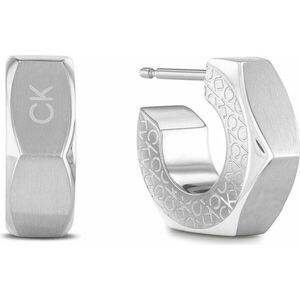 Calvin Klein Calvin Klein Acél karika fülbevaló Latch 35000263 kép