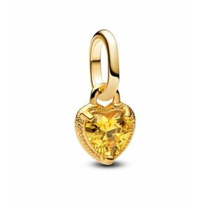 Pandora Pandora Aranyozott mini medál Szív Shine Me 763862C01 kép