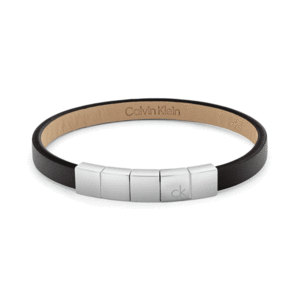 Calvin Klein Calvin Klein Divatos bőr karkötő Minimalistic Squares 35100062 kép