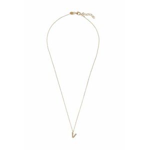 Alisia Alisia Aranyozott nyaklánc Swarovski gyöngyökkel "V" betű AL4258.01.922 kép