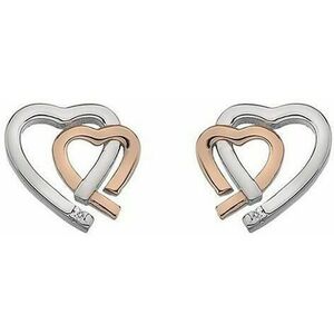 Hot Diamonds Hot Diamonds Női bicolor fülbevaló Hot Diamonds Love DE532 kép