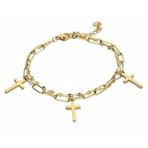 Marc Malone Marc Malone Aranyozott dupla karkötő Harley Gold Bracelet MCB23045G kép