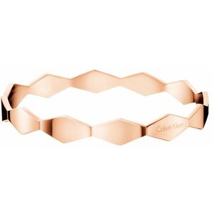 Calvin Klein Calvin Klein Merev rózsaszín arany karkötő Snake KJ5DPD1001 6 cm - XS kép