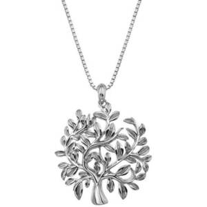 Hot Diamonds Hot Diamonds Luxus ezüst nyaklánc életfával Jasmine DP700 (lánc, medál) kép