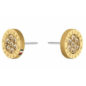 Tommy Hilfiger Tommy Hilfiger Aranyozott fülbevaló kristályokkal Crystak 2780566 kép