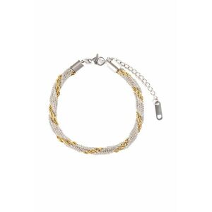 Marc Malone Marc Malone Bicolor láncos karkötő MCB250246SG kép
