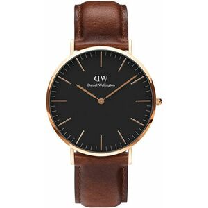 Daniel Wellington Daniel Wellington Classic 40 St Mawes RG Black DW00100124 kép