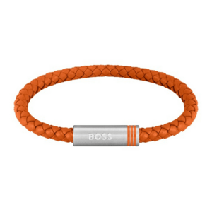 Hugo Boss Hugo Boss Stílusos bőr karkötő Ares Single 1580625 kép