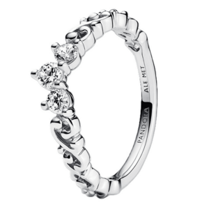 Pandora Pandora Ezüst gyűrű Királyi tiara spirálokkal Moments 192232C01 54 mm kép