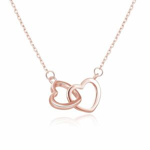 Beneto Beneto Bronz ezüst nyaklánc szívvel AGS1327/47-ROSE kép