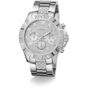 Guess Guess Mens Silver Tone Multi-function Watch GW0796G1 kép