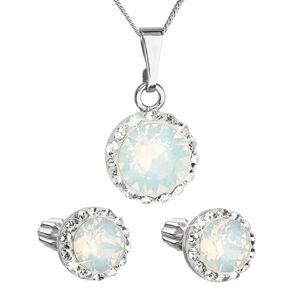 Evolution Group - Pavona Evolution Group - Pavona Csillogó ékszerszett 39352.7 white opal (fülbevaló, nyaklánc, medál) kép