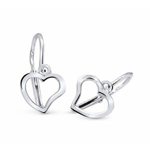 Cutie Jewellery Cutie Jewellery Fehér arany szív fülbevaló C2760-10-X-2 kép