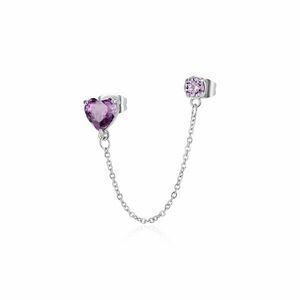 S'Agapõ S'Agapõ Divatos női single fülbevaló Dazzly SDZ139 - 1 db kép