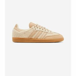 Rövid szárú edzőcipők adidas Samba OG Crochet Pack Sand Strata (Women's) kép