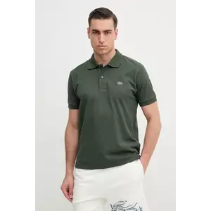 Lacoste pamut póló zöld, sima kép