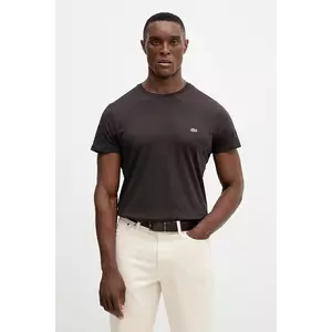 Lacoste pamut póló fehér, sima, TH6709 kép