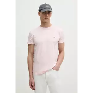 Lacoste pamut póló fehér, férfi, sima, TH6709 kép