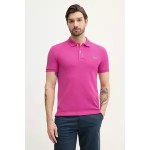 Lacoste pamut póló fehér, sima, PH4012 kép