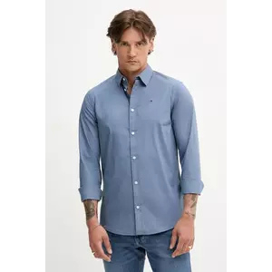 Tommy Jeans ing galléros, sötétkék, slim, DM0DM04405 kép