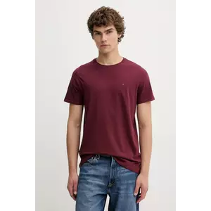 Tommy Jeans pamut póló fehér, sima, DM0DM04411 kép