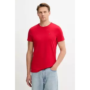 Tommy Jeans pamut póló fehér, sima, DM0DM04411 kép