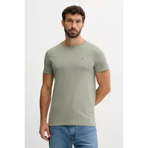 Tommy Jeans pamut póló fehér, sima, DM0DM04411 kép