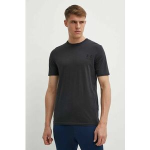 Under Armour t-shirt fekete, férfi, nyomott mintás, 1326799 kép