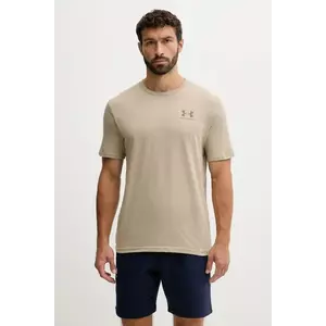 Under Armour t-shirt narancssárga, nyomott mintás, 1326799 kép