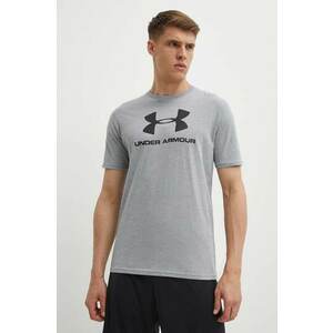 Under Armour t-shirt 1329590 szürke, nyomott mintás kép