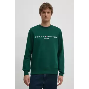Tommy Hilfiger felső zöld, férfi, nyomott mintás kép