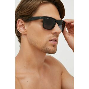 Ray-Ban napszemüveg JUSTIN fekete, férfi, 0RB4165 kép
