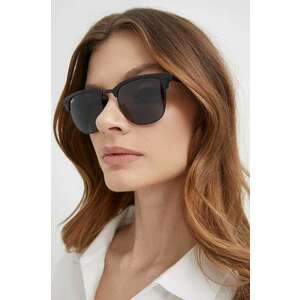 Ray-Ban szemüveg Shiny Black Felső CLUBMASTER METAL 0RB3716 kép