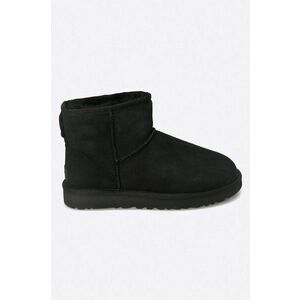 UGG velúr hócipő Classic Mini II fekete, női, 1016222.BLK kép