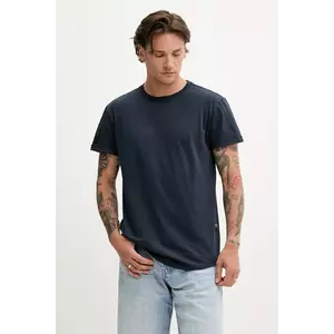 G-Star Raw pamut póló fehér, sima, D16396-B353 kép