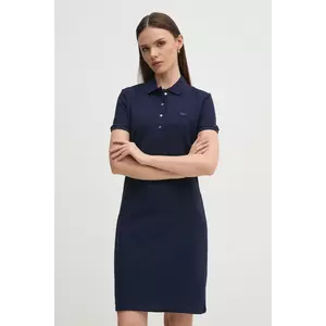 Lacoste ruha sötétkék, mini, egyenes kép