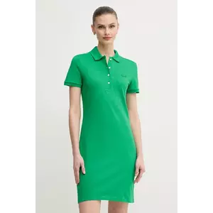 Lacoste ruha zöld, mini, egyenes kép