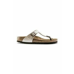 Birkenstock flip-flop Gizeh bézs, női, lapos talpú, 943871 kép