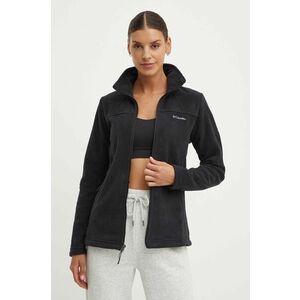 Columbia sportos pulóver Fast Trek Ii fekete, női, sima, 1465351 kép