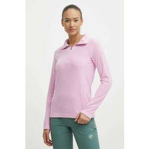 Columbia sportos pulóver Glacial IV rózsaszín, sima, 1802201 kép