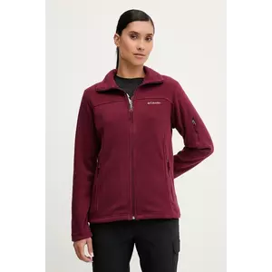 Columbia sportos pulóver Fast Trek II piros, sima, 1465351 kép