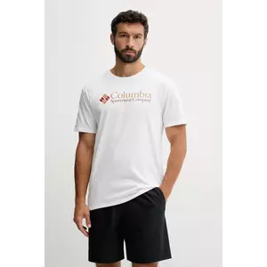 Columbia t-shirt CSC Basic Logo fekete, nyomott mintás, 1680053 kép