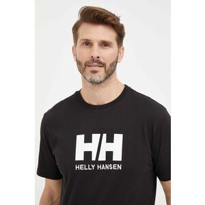 Helly Hansen t-shirt fehér, férfi, nyomott mintás kép